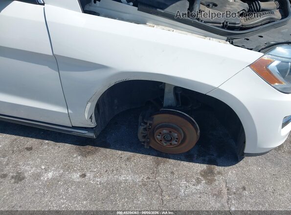 4JGDF6EE6GA662219 2016 MERCEDES-BENZ GL 450 White Front view