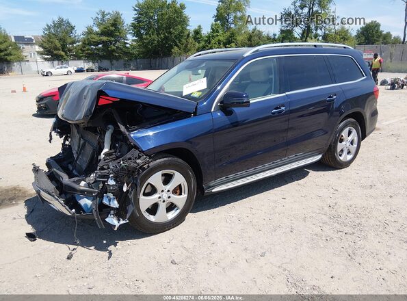4JGDF6EE6HA770647 2017 MERCEDES-BENZ GLS 450 Blue Vista tres cuartos delantera izquierda