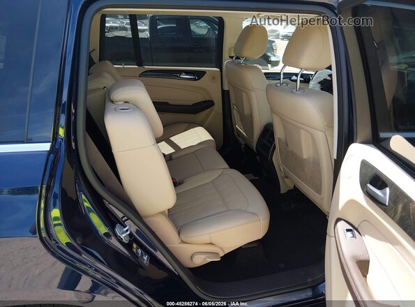 4JGDF6EE6HA770647 2017 MERCEDES-BENZ GLS 450 Blue Vista de la etiqueta del VIN