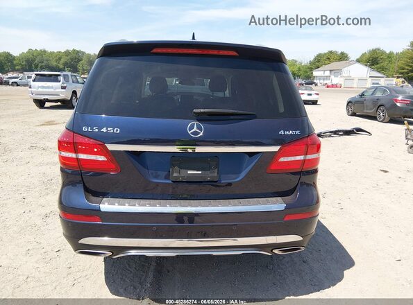 4JGDF6EE6HA770647 2017 MERCEDES-BENZ GLS 450 Blue 