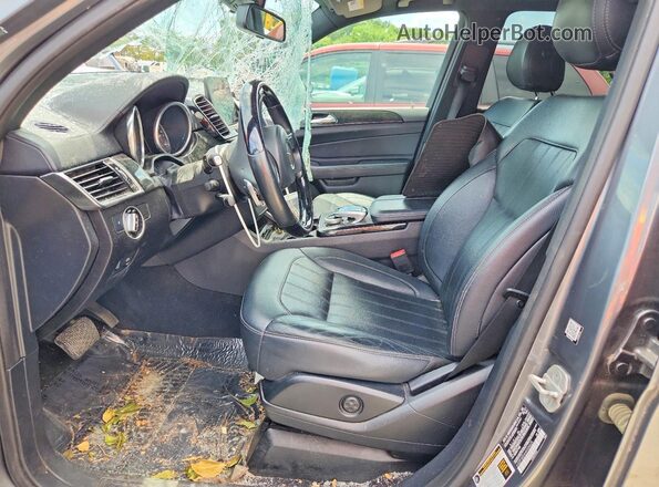 4JGDF6EE6HA934625 2017 MERCEDES-BENZ GLS Серый Вид салона спереди