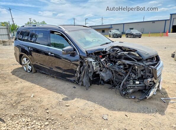 4JGDF6EE6KB199341 2019 MERCEDES-BENZ GLS Черный Передняя правая четверть