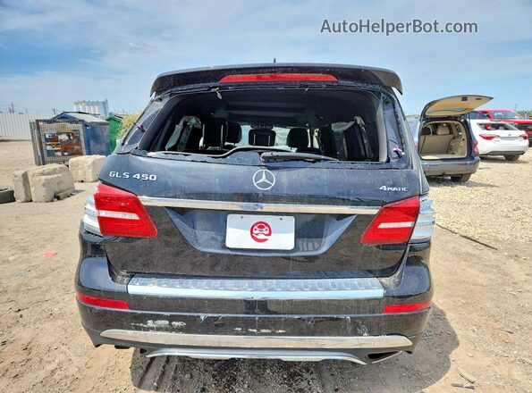 4JGDF6EE6KB199341 2019 MERCEDES-BENZ GLS Черный Вид сзади