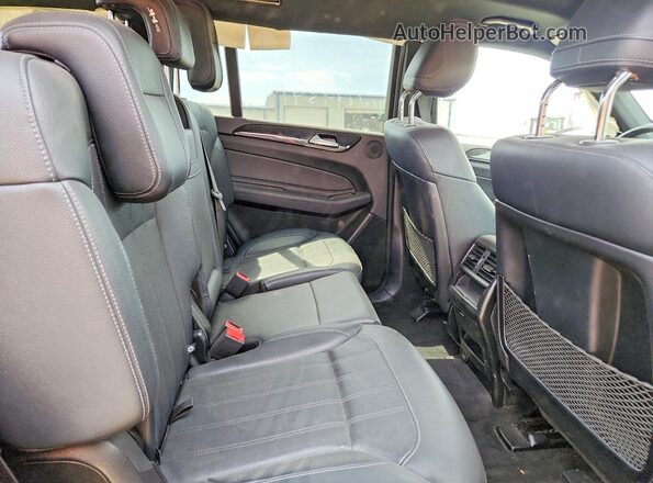 4JGDF6EE6KB199341 2019 MERCEDES-BENZ GLS Черный Вид задней части салона