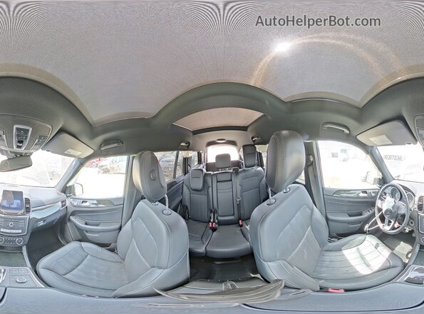 4JGDF6EE6KB199341 2019 MERCEDES-BENZ GLS Черный Панорамный вид салона 360°