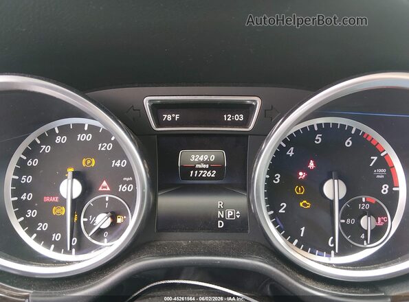 4JGDF6EE7GA701593 2016 MERCEDES-BENZ GL 450 Silver Widok tylnych siedzeń