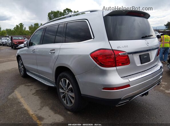 4JGDF6EE7GA701593 2016 MERCEDES-BENZ GL 450 Silver Tył lewy