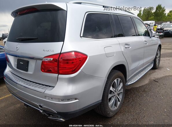 4JGDF6EE7GA701593 2016 MERCEDES-BENZ GL 450 Silver Tył prawy
