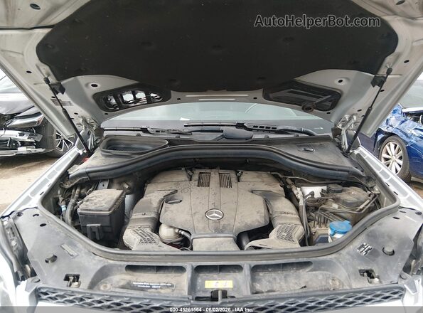 4JGDF6EE7GA701593 2016 MERCEDES-BENZ GL 450 Silver Widok z tyłu