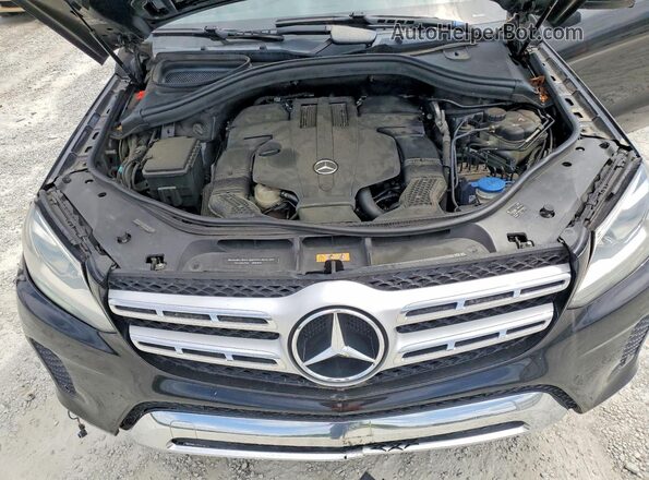 4JGDF6EE7HA744333 2017 MERCEDES-BENZ GLS Black Vista del compartimento del motor
