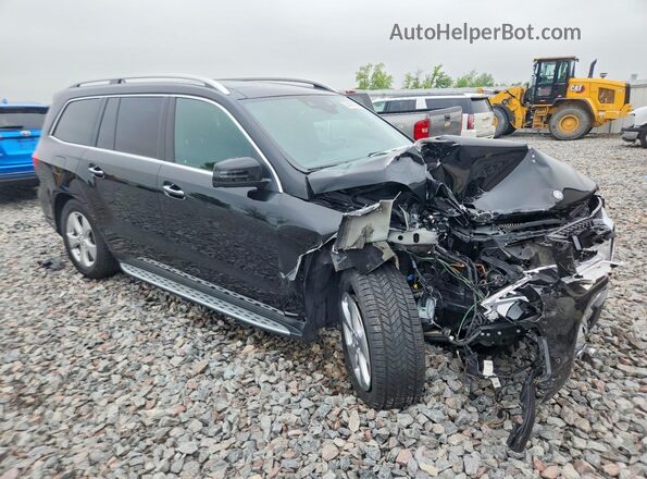 4JGDF6EE7HA768664 2017 MERCEDES-BENZ GLS Black წინა მარჯვენა