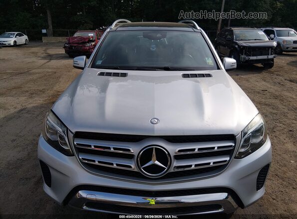 4JGDF6EE7HA803090 2017 MERCEDES-BENZ GLS 450 Silver Вид щитка приладів