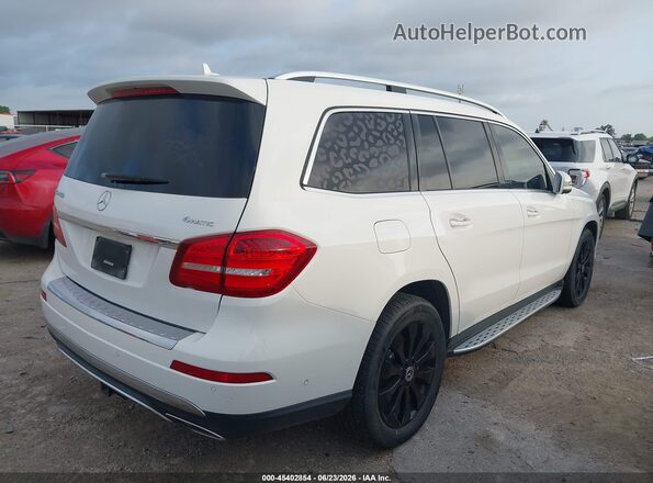 4JGDF6EE7KB236199 2019 MERCEDES-BENZ GLS 450 Белый Задняя правая четверть
