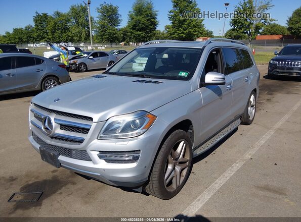 4JGDF6EE8GA678941 2016 MERCEDES-BENZ GL 450 Silver Przód lewy