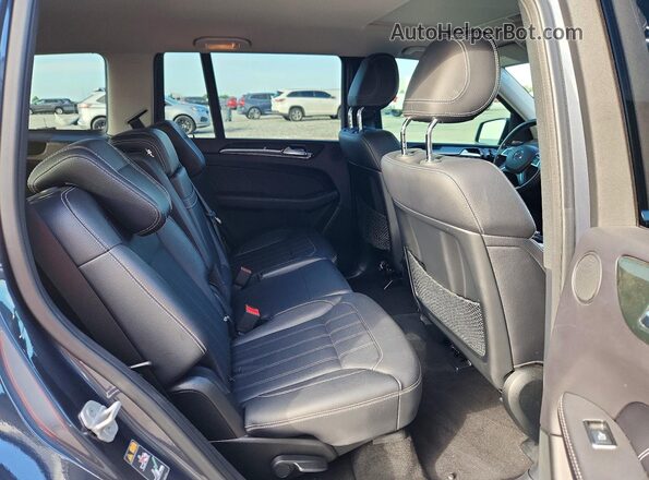 4JGDF6EE8GA701201 2016 MERCEDES-BENZ GL-CLASS Gray Widok wnętrza z tyłu