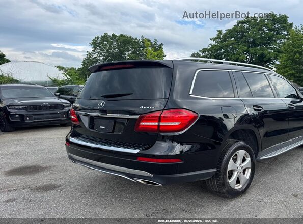 4JGDF6EE8HA770679 2017 MERCEDES-BENZ GLS 450 Черный Задняя правая четверть