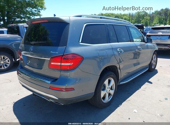 4JGDF6EE8HA852427 2017 MERCEDES-BENZ GLS 450 Gray Rear right