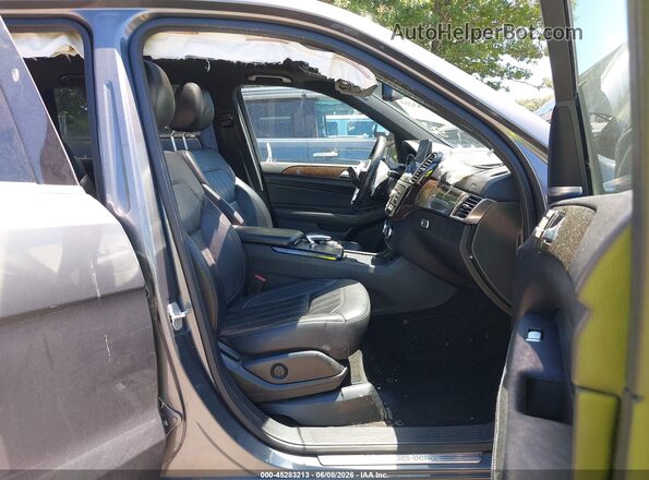 4JGDF6EE8HA852427 2017 MERCEDES-BENZ GLS 450 Gray Front interior view