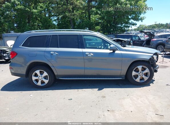 4JGDF6EE8HA852427 2017 MERCEDES-BENZ GLS 450 Gray Rear interior view