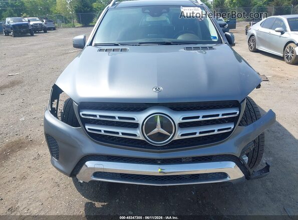 4JGDF6EE8JB042036 2018 MERCEDES-BENZ GLS 450 Серый Вид спереди