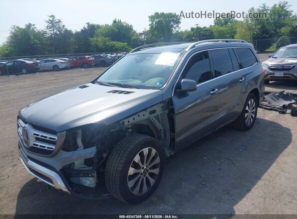 4JGDF6EE8JB042036 2018 MERCEDES-BENZ GLS 450 Серый Передняя левая четверть