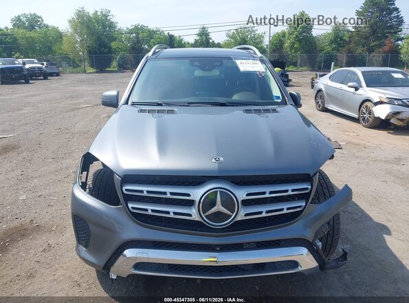4JGDF6EE8JB042036 2018 MERCEDES-BENZ GLS 450 Серый Вид задней части салона