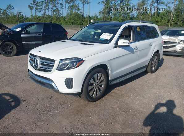 4JGDF6EE8JB092760 2018 MERCEDES-BENZ GLS 450 White Przód lewy