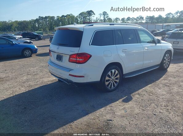4JGDF6EE8JB092760 2018 MERCEDES-BENZ GLS 450 White Tył prawy