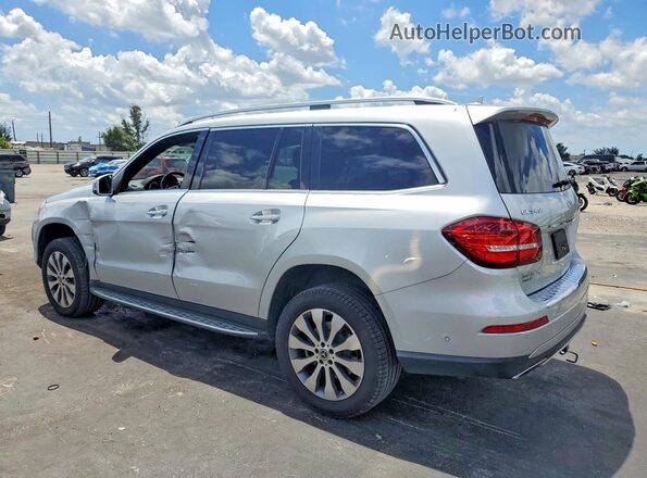 4JGDF6EE8KB201199 2019 MERCEDES-BENZ GLS Silver უკანა მარცხენა