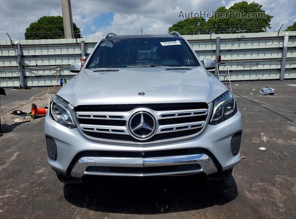 4JGDF6EE8KB201199 2019 MERCEDES-BENZ GLS Silver წინა ხედი
