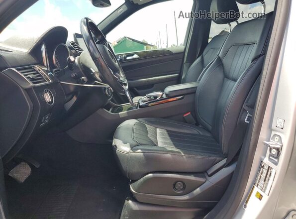 4JGDF6EE8KB201199 2019 MERCEDES-BENZ GLS Silver წინა სალონის ხედი