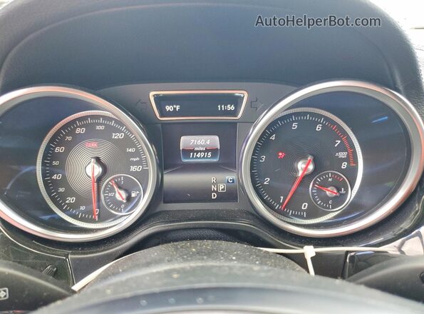 4JGDF6EE8KB201199 2019 MERCEDES-BENZ GLS Silver ხელსაწყოთა პანელის ხედი