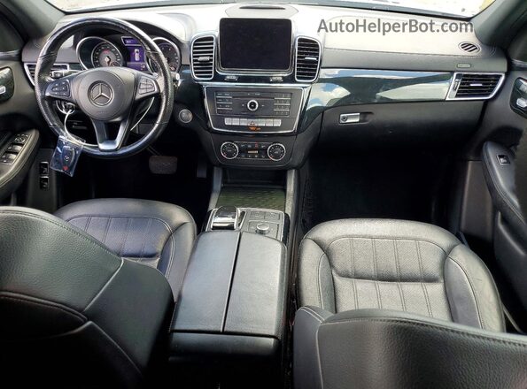 4JGDF6EE8KB201199 2019 MERCEDES-BENZ GLS Silver წინა პანელის ხედი