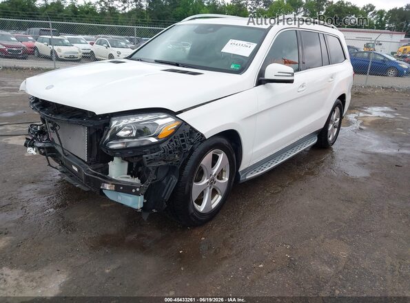 4JGDF6EE9HA911677 2017 MERCEDES-BENZ GLS 450 White Vista tres cuartos delantera izquierda