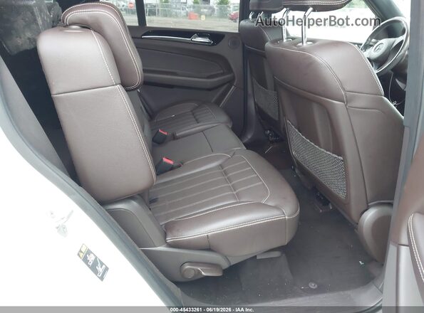 4JGDF6EE9HA911677 2017 MERCEDES-BENZ GLS 450 White Vista de la etiqueta del VIN