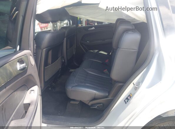 4JGDF6EE9KB233918 2019 MERCEDES-BENZ GLS 450 Silver VIN კოდის სტიკერის ხედი