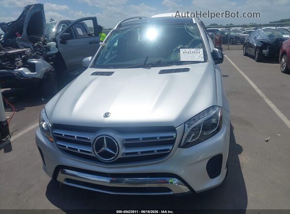 4JGDF6EE9KB233918 2019 MERCEDES-BENZ GLS 450 Silver უკანა სალონის ხედი