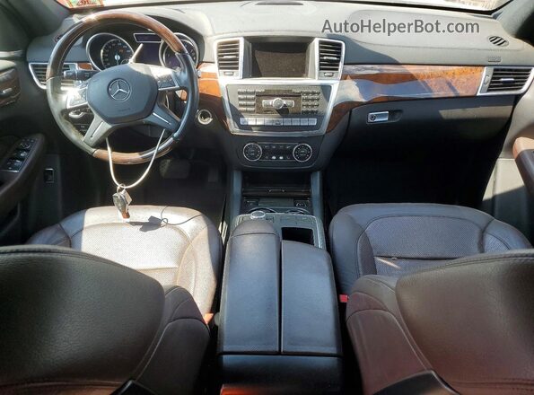 4JGDF6EEXGA659632 2016 MERCEDES-BENZ GL-CLASS White Dashboard view