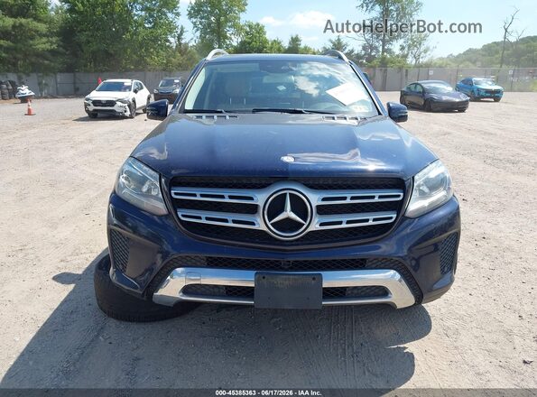 4JGDF6EEXHA759926 2017 MERCEDES-BENZ GLS 450 Dark Blue Вид щитка приборов