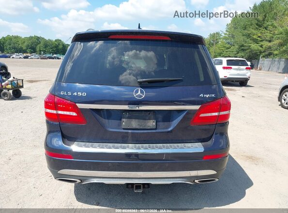 4JGDF6EEXHA759926 2017 MERCEDES-BENZ GLS 450 Dark Blue 