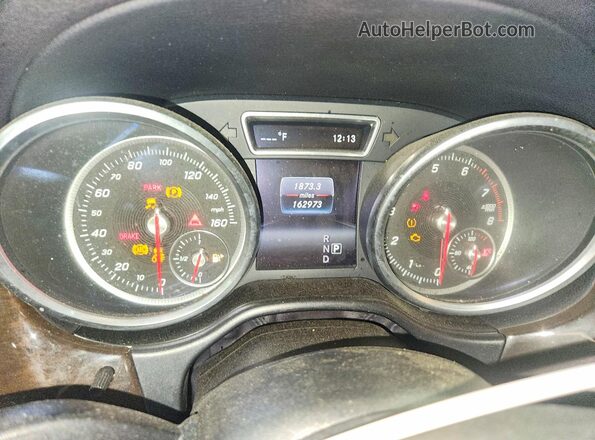 4JGDF6EEXHA794644 2017 MERCEDES-BENZ GLS White Vista del cuadro de instrumentos