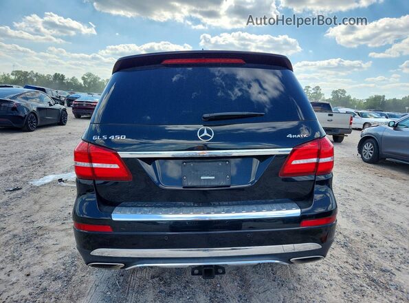 4JGDF6EEXJB168818 2018 MERCEDES-BENZ GLS Black Հետևի տեսք