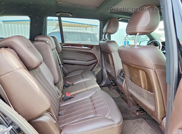 4JGDF6EEXKB217436 2019 MERCEDES-BENZ GLS Black Հետևի նստատեղերի տեսք