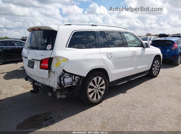 4JGDF6EEXKB225195 2019 MERCEDES-BENZ GLS 450 White Задня права чверть