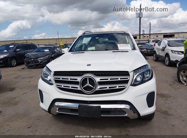 4JGDF6EEXKB225195 2019 MERCEDES-BENZ GLS 450 White Вид задньої частини салону