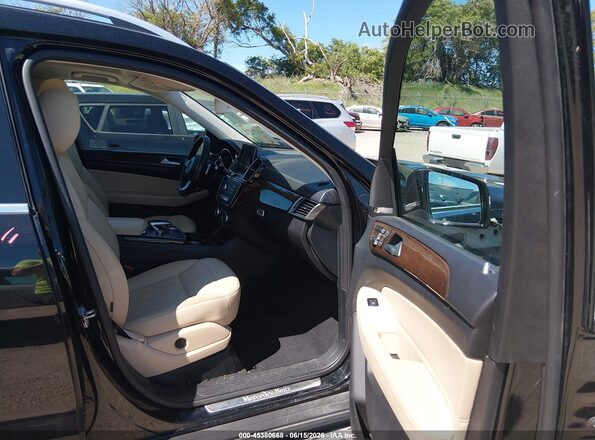 4JGDF6EEXKB226489 2019 MERCEDES-BENZ GLS 450 Black Вид салону спереду