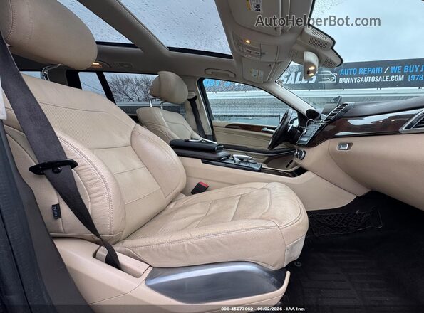 4JGDF7DE1JB117151 2018 MERCEDES-BENZ GLS 550 Blue Front interior view