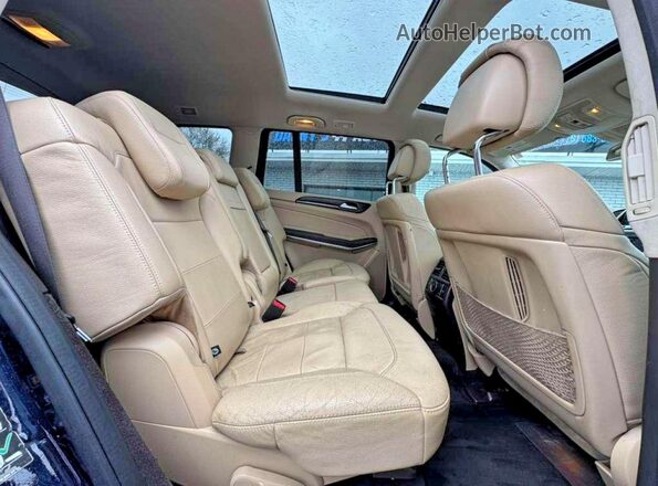 4JGDF7DE1JB117151 2018 MERCEDES-BENZ GLS Blue Vista trasera