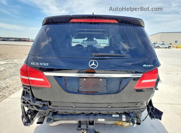 4JGDF7DE1KB203240 2019 MERCEDES-BENZ GLS Black უკანა ხედი