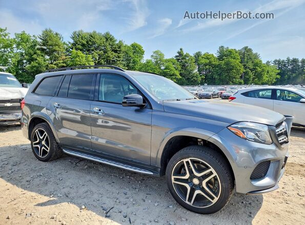 4JGDF7DE2HA865021 2017 MERCEDES-BENZ GLS Gray 